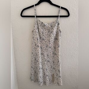 Princess Polly White and Blue Mini Dress